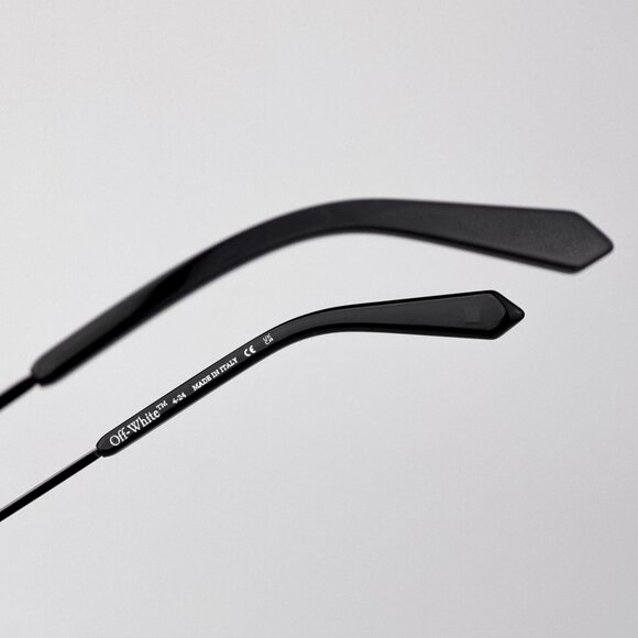 Off-White TAMPA Sunglasses – Gunmetal Blue Rectangular Frame | Model OERI13N 774 - Picture 9 of 11